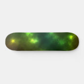 Abstract ontwerp van kosmische ruimteconstellaties persoonlijk skateboard (Horizontaal)