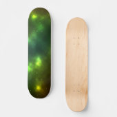 Abstract ontwerp van kosmische ruimteconstellaties persoonlijk skateboard (Voorkant)