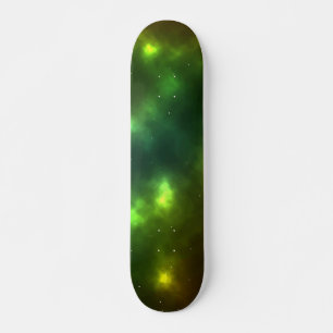 Abstract ontwerp van kosmische ruimteconstellaties persoonlijk skateboard