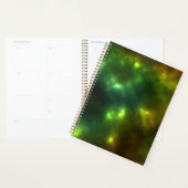 Abstract ontwerp van kosmische ruimteconstellaties planner (Display)