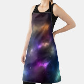 Abstract ontwerp van kosmische ruimteconstellaties schort (Insitu)