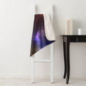Abstract ontwerp van kosmische ruimteconstellaties sherpa deken (In situ)