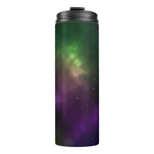 Abstract ontwerp van kosmische ruimteconstellaties thermosbeker (Voorkant)