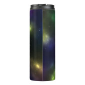 Abstract ontwerp van kosmische ruimteconstellaties thermosbeker (Achterkant)