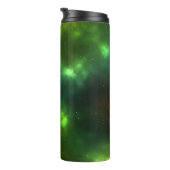 Abstract ontwerp van kosmische ruimteconstellaties thermosbeker (Geroteerd rechts)