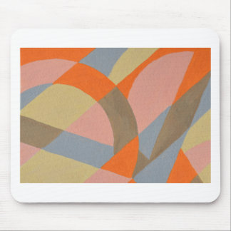 Abstract ontwerp van oorspronkelijke opmaak muismat