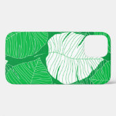 Abstract ontwerp van tropisch blad Case-Mate iPhone case (Achterkant (horizontaal))