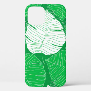 Abstract ontwerp van tropisch blad Case-Mate iPhone case