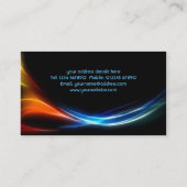 Abstract ontwerp-Visitekaartje Visitekaartje (Achterkant)