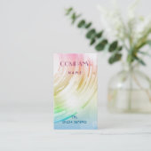 Abstract ontwerp-Visitekaartje Visitekaartje (Staand voorkant)