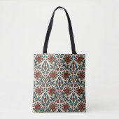 abstract ontwerp voor achtergrondse afdruk blok aj tote bag (Voorkant)