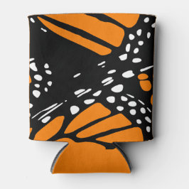 Abstract ontwerp voor een monboogvlinder blikjeskoeler