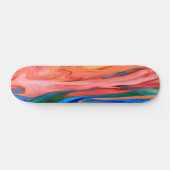 Abstract ontwerp voor kleurdecoratie persoonlijk skateboard (Horizontaal)