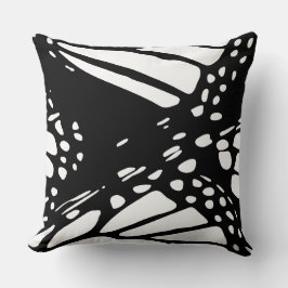Abstract ontwerp voor monboogvlinder kussen