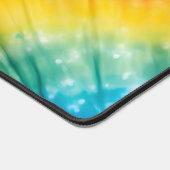 Abstract ontwerp voor regenboogkleuren bureaumat (Hoek)