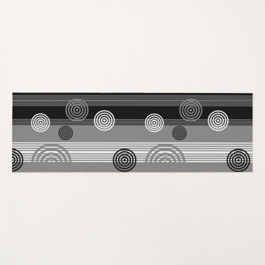 Abstract ontwerp Yoga Yogamat (Voorkant (horizontaal))