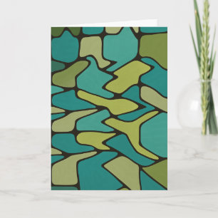 Abstract Ontworpen Kaart