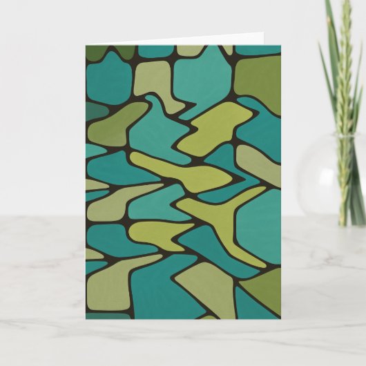Abstract Ontworpen Kaart (Voorkant)