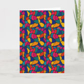 Abstract-ontworpen kaart (Voorkant)