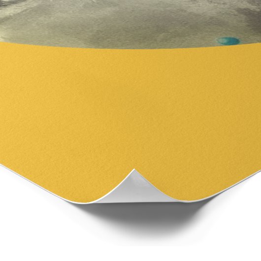 Abstract oog poster (Hoek)
