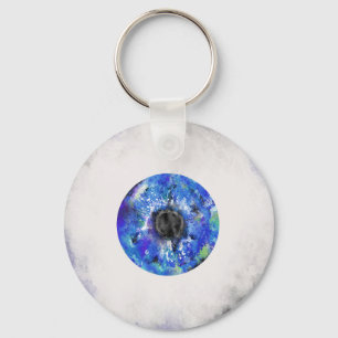 Abstract oog sleutelhanger