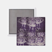 Abstract oog veel ogen magneet (Voorkant / Achterkant)