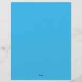 Abstract op Blauwe Briefpapier Briefhoofd (Achterkant)