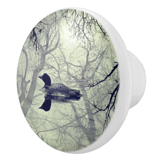 Abstract op een meerlade keramische knop (Rechts)