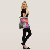 Abstract op zak tote bag (Op model)