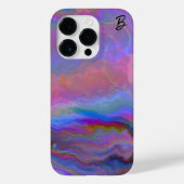 Abstract Opal Agaat gepersonaliseerd telefoonhoesj Case-Mate iPhone Case (Achterkant)