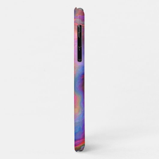 Abstract Opal Agaat gepersonaliseerd telefoonhoesj Case-Mate iPhone Case (Achterkant/links)