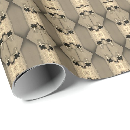 Abstract opgerolde ventilator cadeaupapier (Rol Hoek)