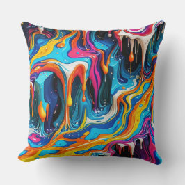 Abstract oppervlaktekunstwerk 1217 - Sierkussen