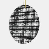 Abstract optisch rasterOrnament Keramisch Ornament (Rechts)