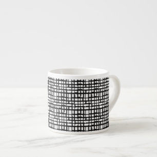 Abstract optische raster Espresso-Mok Espresso Kop