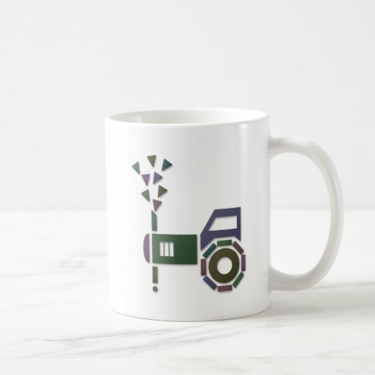 Abstract-OR - Koffiemok (Rechts)