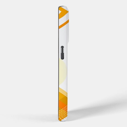Abstract Orange Art, Modern Art Case-Mate iPhone Case (Achterkant / Rechts)
