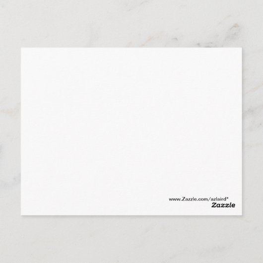 Abstract Oranje blauw rood kunstontwerp Briefkaart (Achterkant)