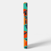Abstract Oranje fruitpatroon Case-Mate iPhone Case (Achterkant / Links)