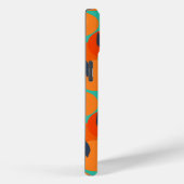 Abstract Oranje fruitpatroon Case-Mate iPhone Case (Achterkant / Rechts)