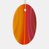 Abstract Oranje Ornament (Rechts)