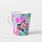 Abstract orchidee design latte Mok (Linkerhoek)