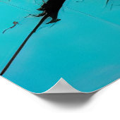 Abstract Organisch Schilderen 2:3 Poster (Hoek)