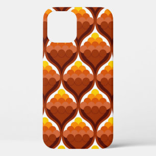 abstract organisch vormend versieringspatroon Case-Mate iPhone case