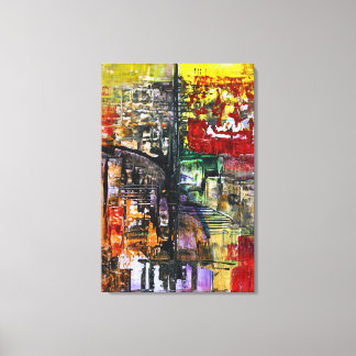 Abstract Original Art Canvas Afdruk