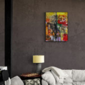 Abstract Original Art Canvas Afdruk