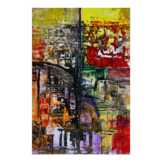 Abstract Original Art Perfect Poster