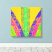 Abstract Origineel Art. Canvas Afdruk (Insitu (Houten vloer))