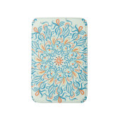 Abstract Ornament Keramische Tegel Patroon Badmat (Voorkant Verticaal)