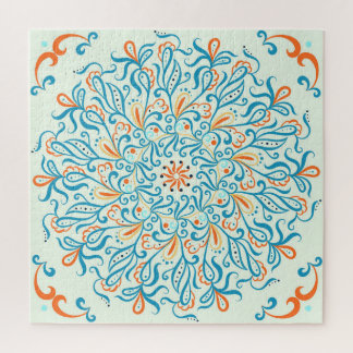 Abstract Ornament Keramische Tegel Patroon Legpuzzel